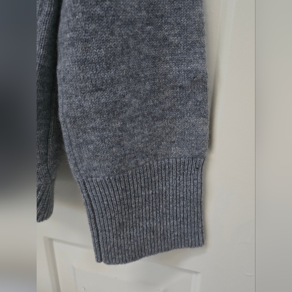 Van Kukil Celine 100% Cashmere Cardigan  Derby Grey, Organic Yarns-NWT - Picture 7 of 12